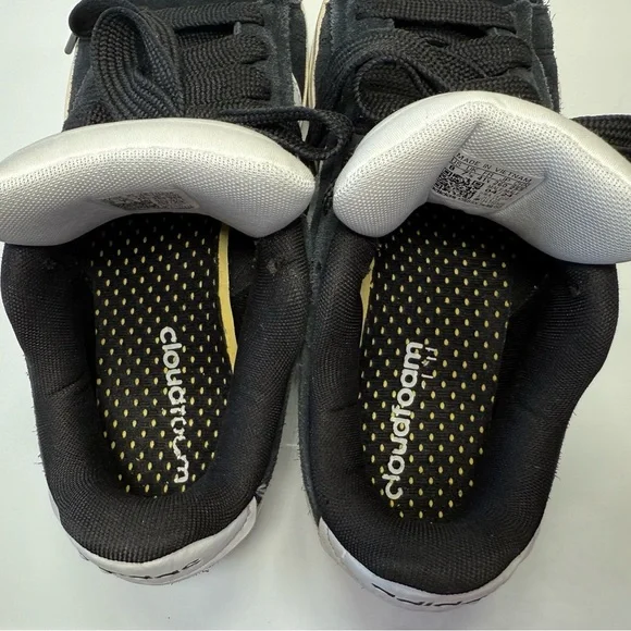 Adidas Black Suede & White Shoes - Picture 6 of 6